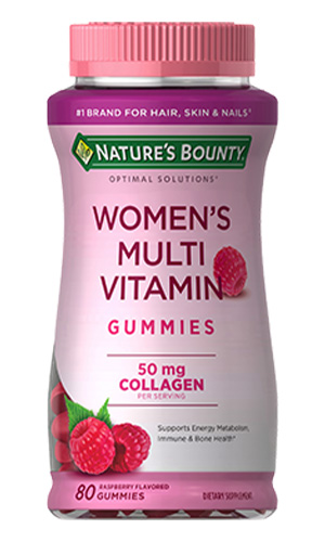 Gommes Multi-Vitamines pour Femmes